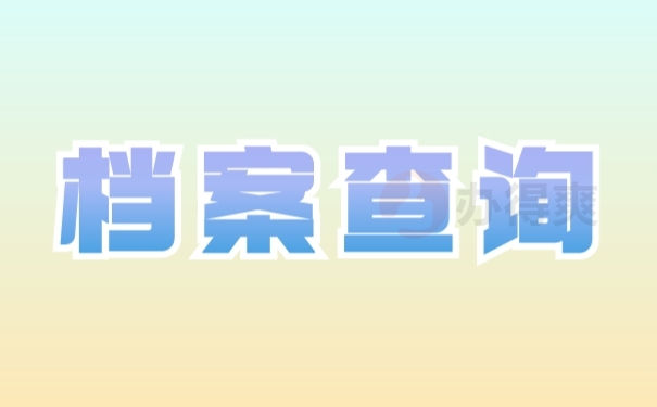 档案查询