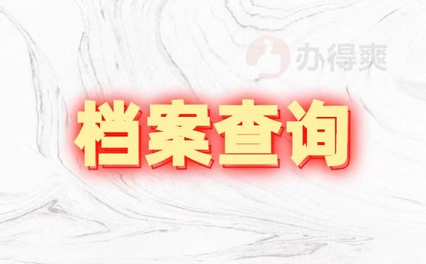 档案查询