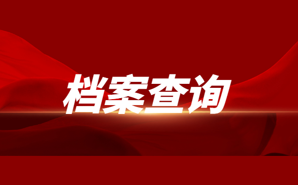 档案查询