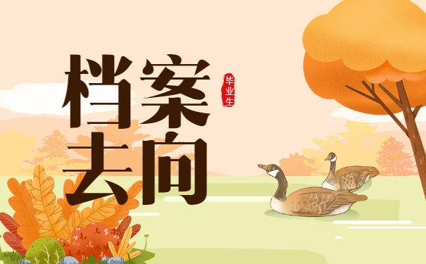 毕业生档案去向