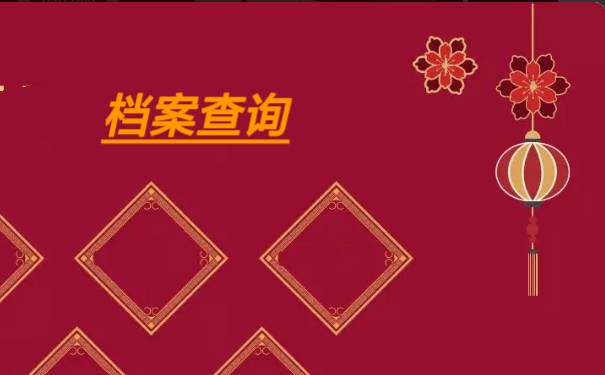 档案查询
