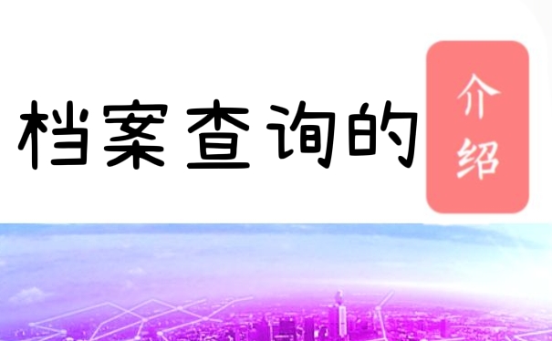 档案查询