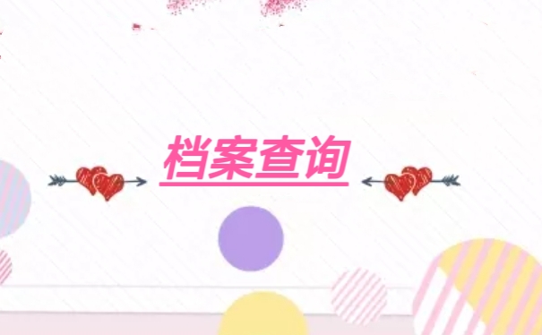 档案查询
