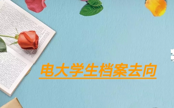 电大学生档案去向