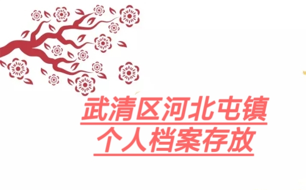 个人档案存放