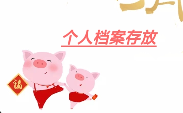 个人档案存放