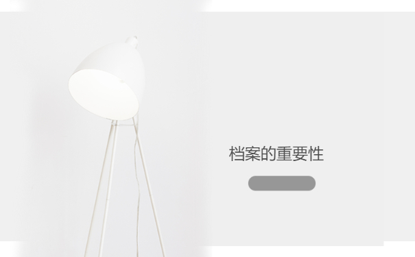 档案的重要性