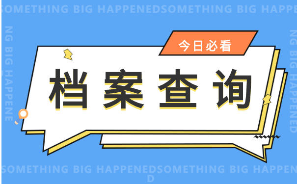 档案查询