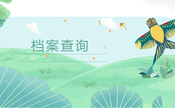 档案查询
