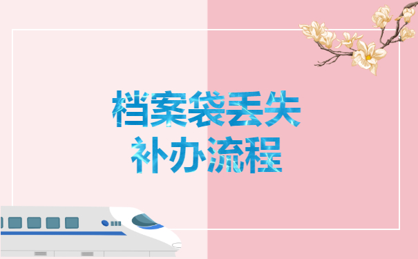 丢失补办流程