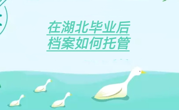 湖北毕业后档案托管