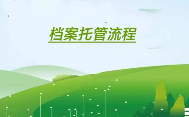档案托管流程