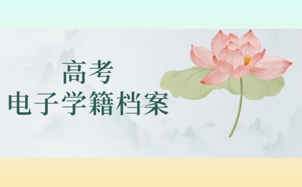 高考学籍档案