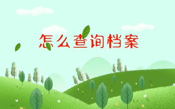 档案查询103