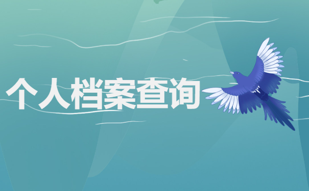 个人档案查询