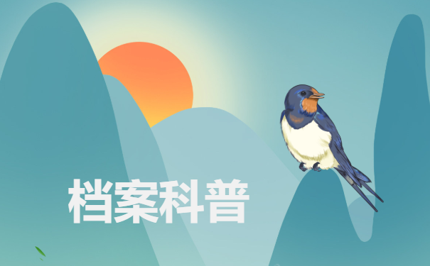 档案科普