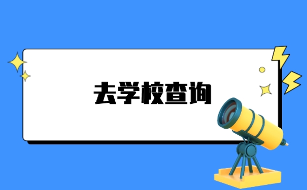 去学校查询