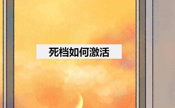 死档如何激活