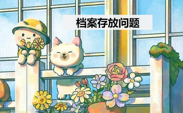 档案存放问题