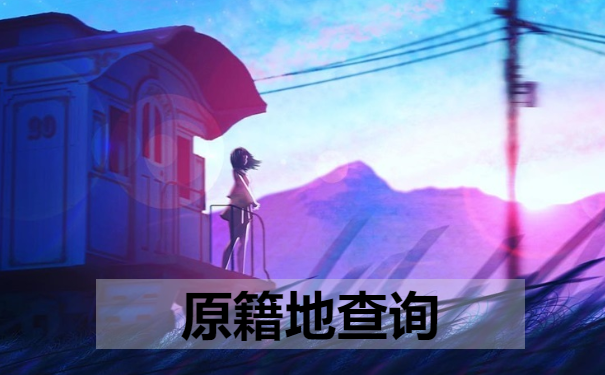 原籍地查询