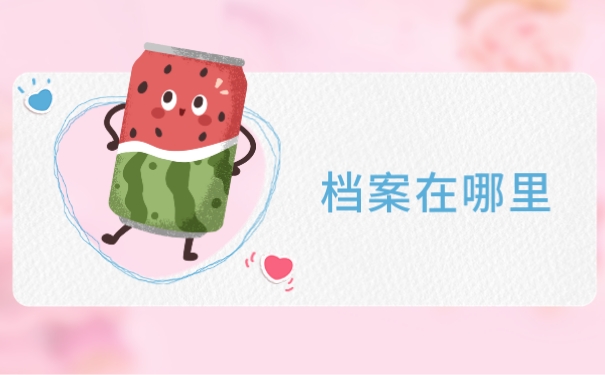 档案在哪里