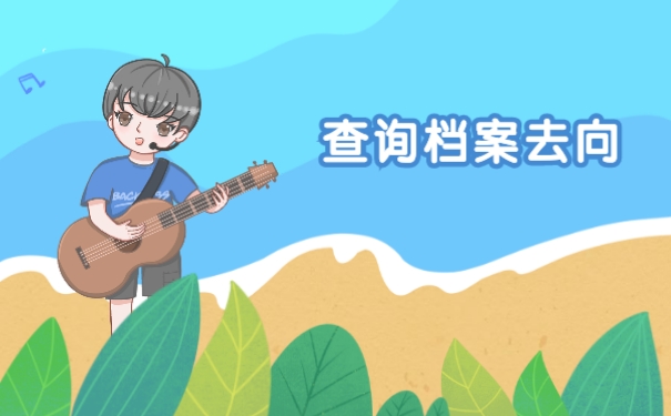 查询档案去向