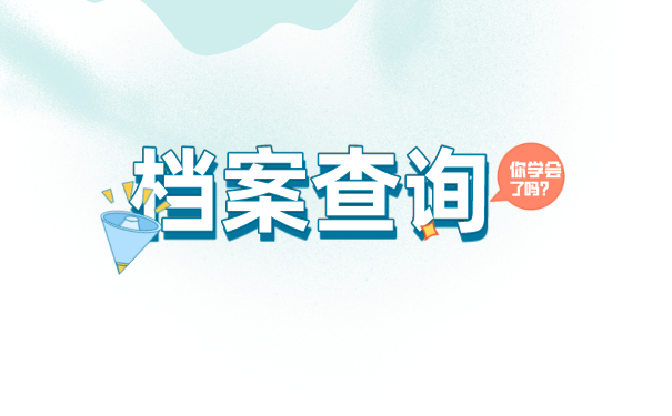 档案查询