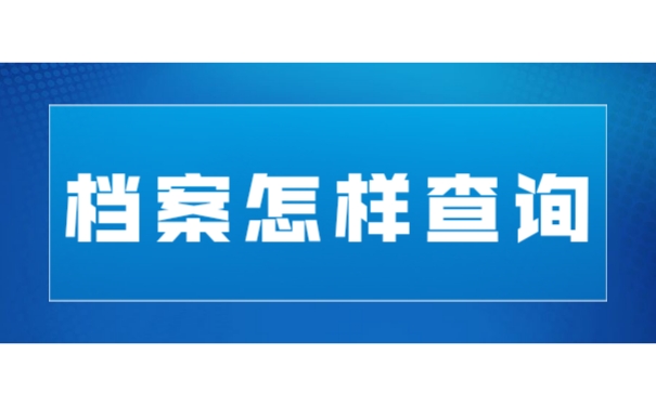 档案查询