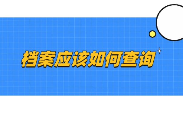 档案查询