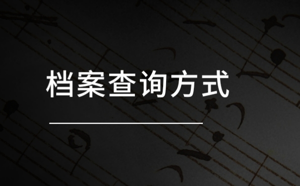 档案查询