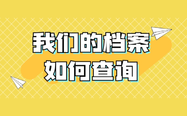 档案查询