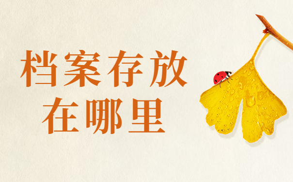 档案存放在哪里