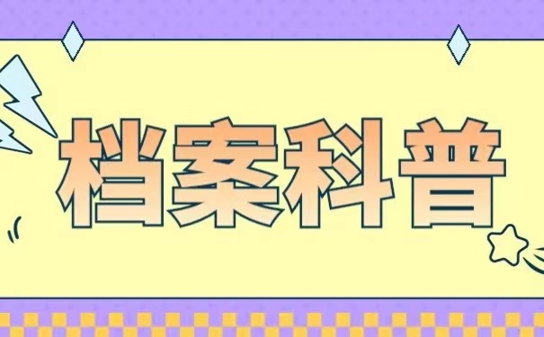 档案科普