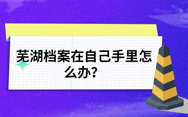 档案在手中