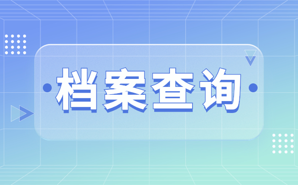 档案查询